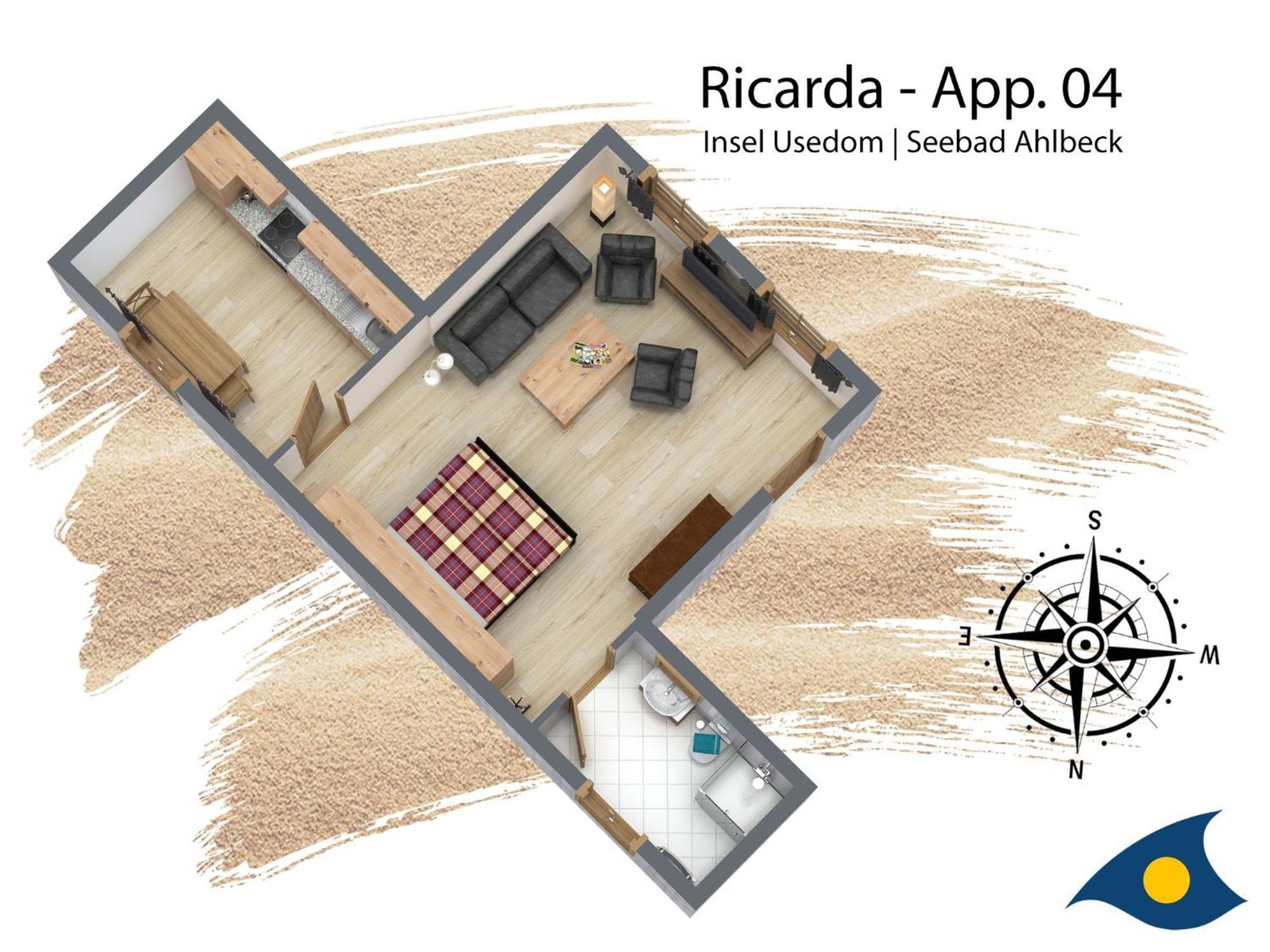 Villa Ricarda Whg 04 Χέρινγκσντορφ Εξωτερικό φωτογραφία